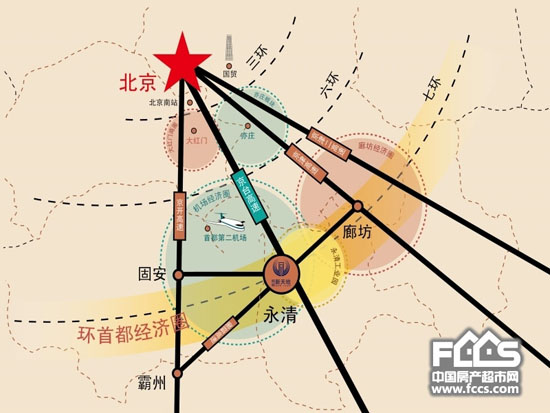 廊坊星宸新天地地理位置图 - 廊坊房产超市网