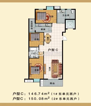 金马二区二手房,日照二手房,新市区二手房,96万元,147