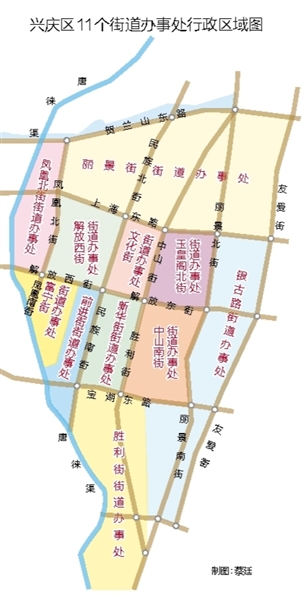 4月2日,兴庆区公布了辖区内街道办区划调整方案,新的街道区划