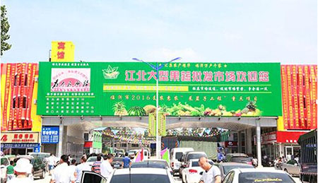 临沂农产品批发市场开业 为鲁南苏北最大