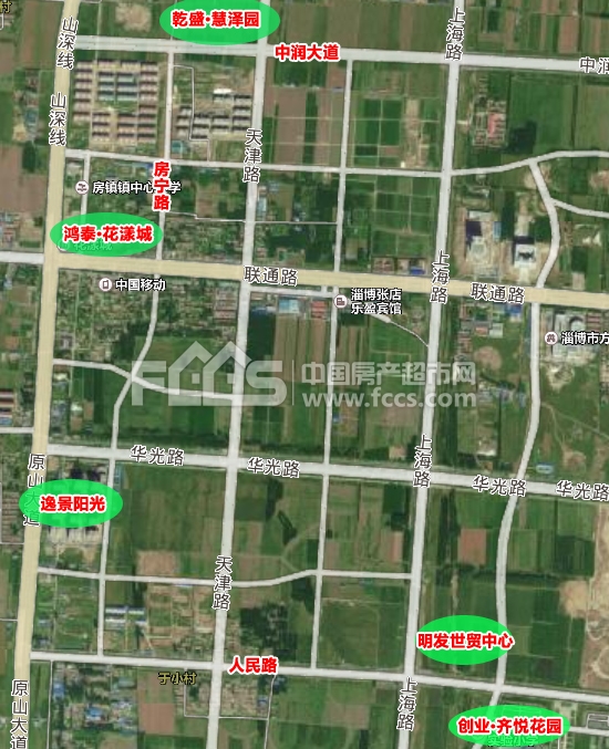 2030年淄博新区规划图,淄博市未来五年规划图 全长约2382米 淄博新区再添一条南北向道路