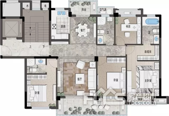 「桃花源142m2观塘平墅!平层宽境,阔适生活!」- 海宁