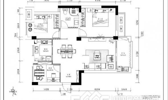 ǻ 뵺ڡ100m²װЧͼ-2