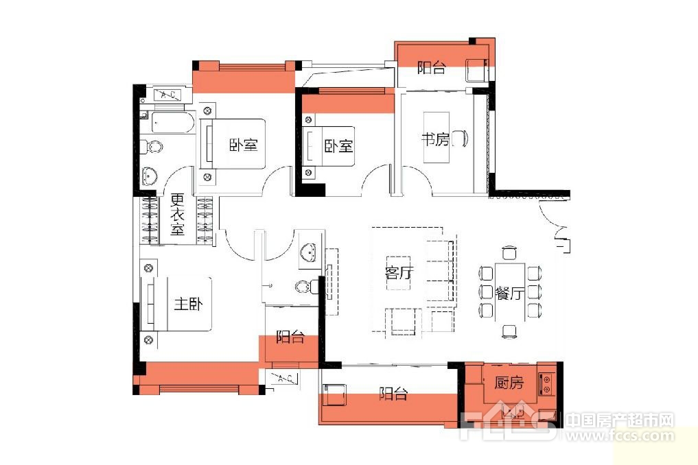 泉州中骏柏景湾户型图图片