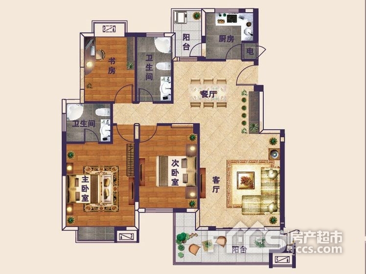 明发江湾城楼盘户型图1