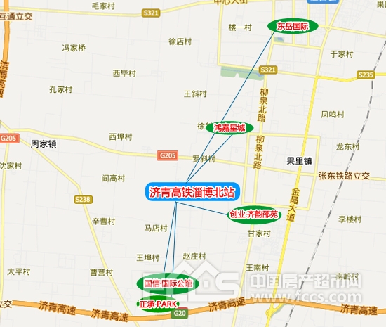 这里将有淄博最飙升的房价!盘点高铁北站附近的楼盘