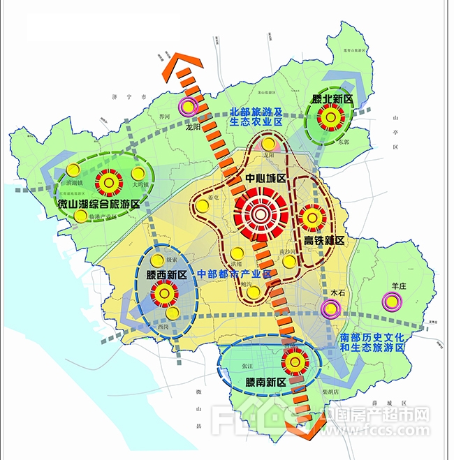 滕州市2030年的规划图图片